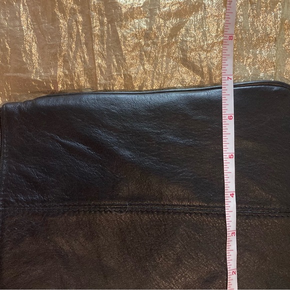 WILSON’S Leather MAXIMA BRAND NEW WITH TAGS Black Crossbody Bag with 2-Zippers!